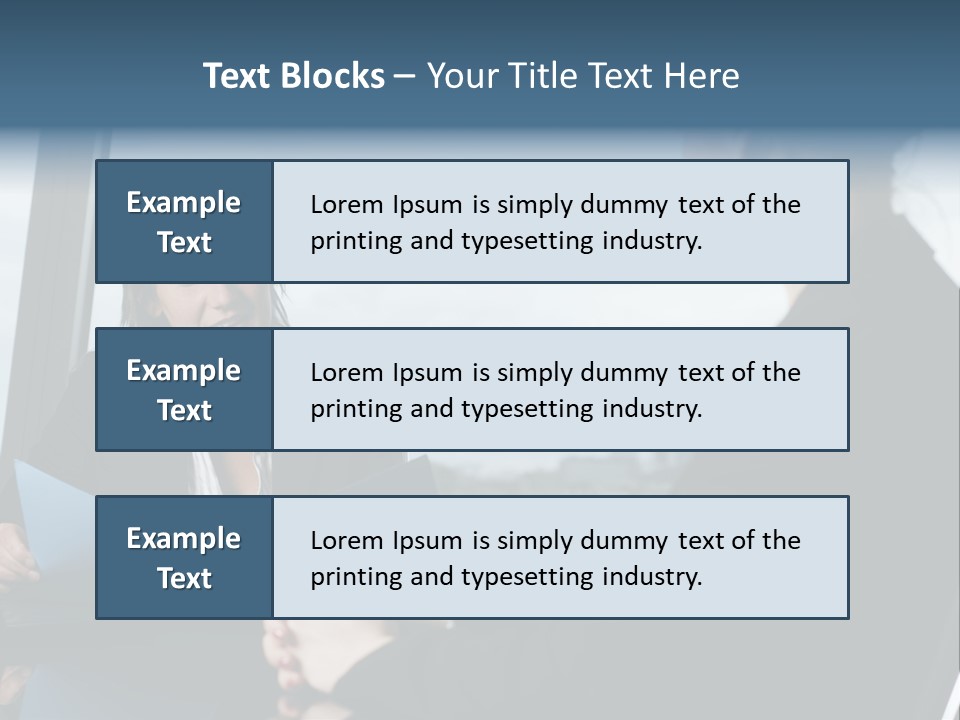 White Conditioner Equipment PowerPoint Template