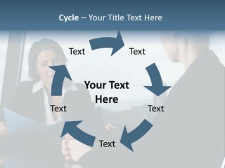 White Conditioner Equipment PowerPoint Template