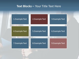 White Conditioner Equipment PowerPoint Template