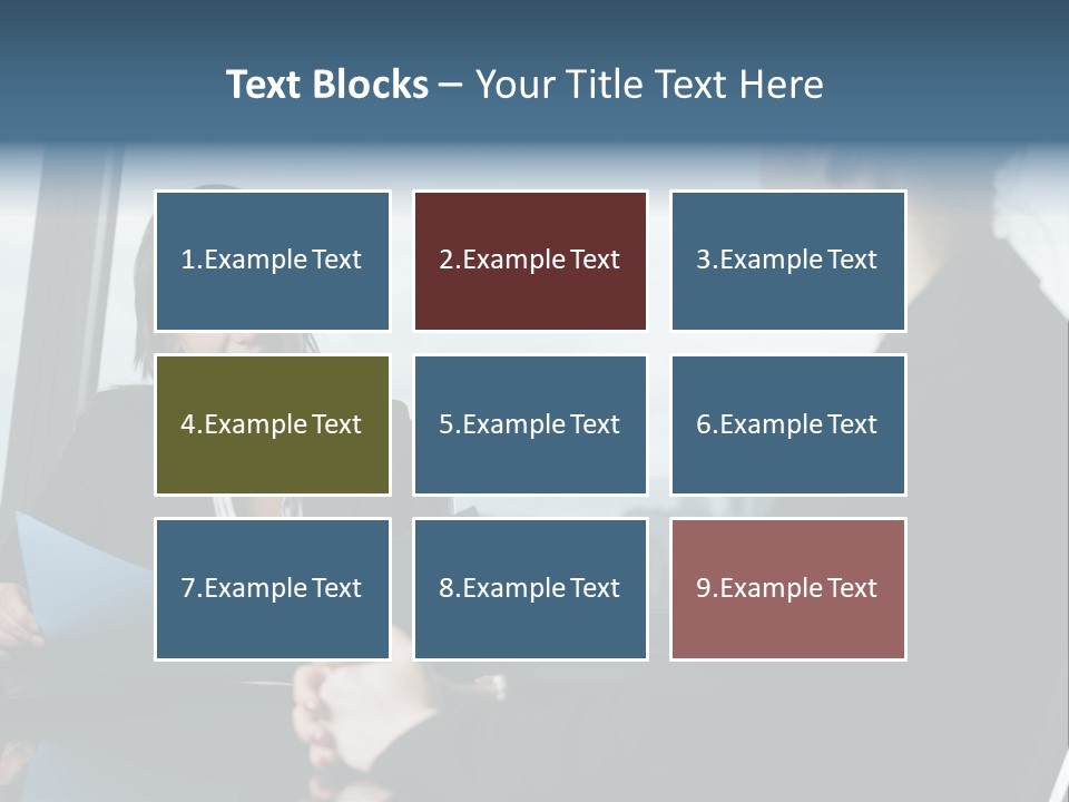 White Conditioner Equipment PowerPoint Template
