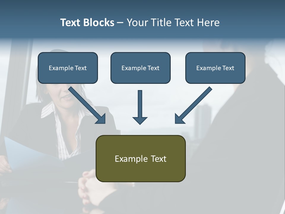 White Conditioner Equipment PowerPoint Template