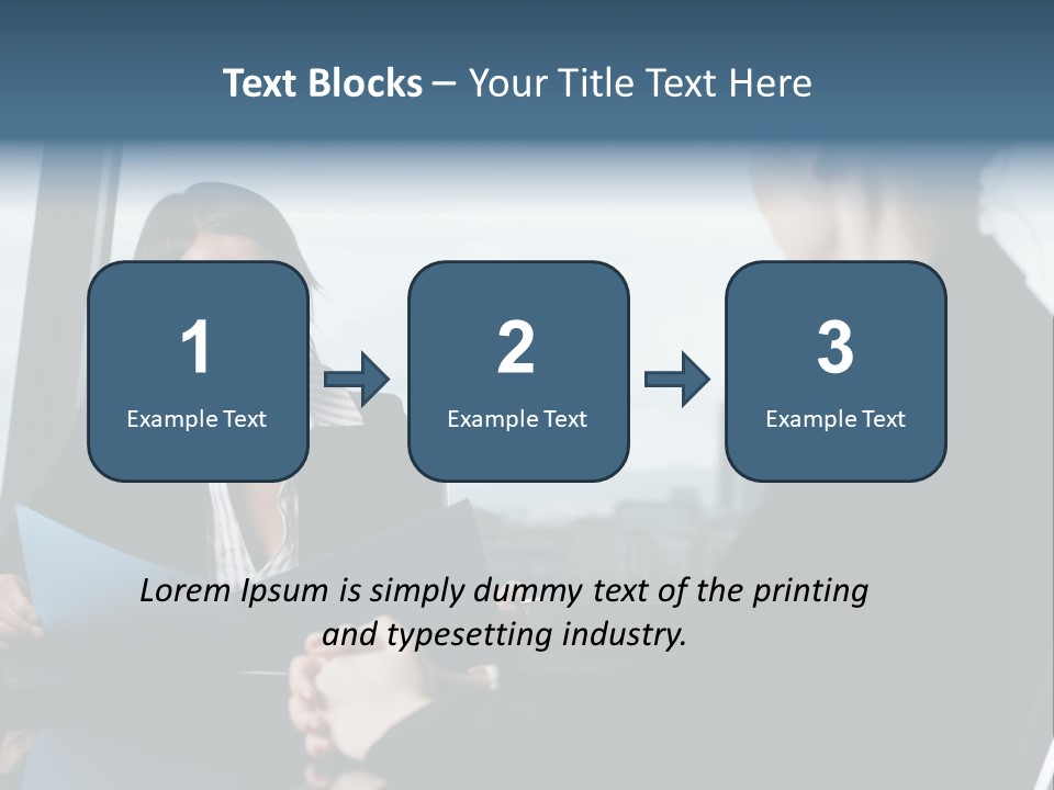 White Conditioner Equipment PowerPoint Template