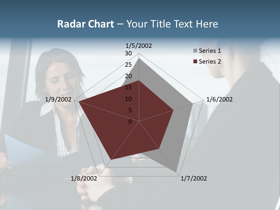 White Conditioner Equipment PowerPoint Template