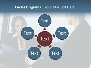 White Conditioner Equipment PowerPoint Template