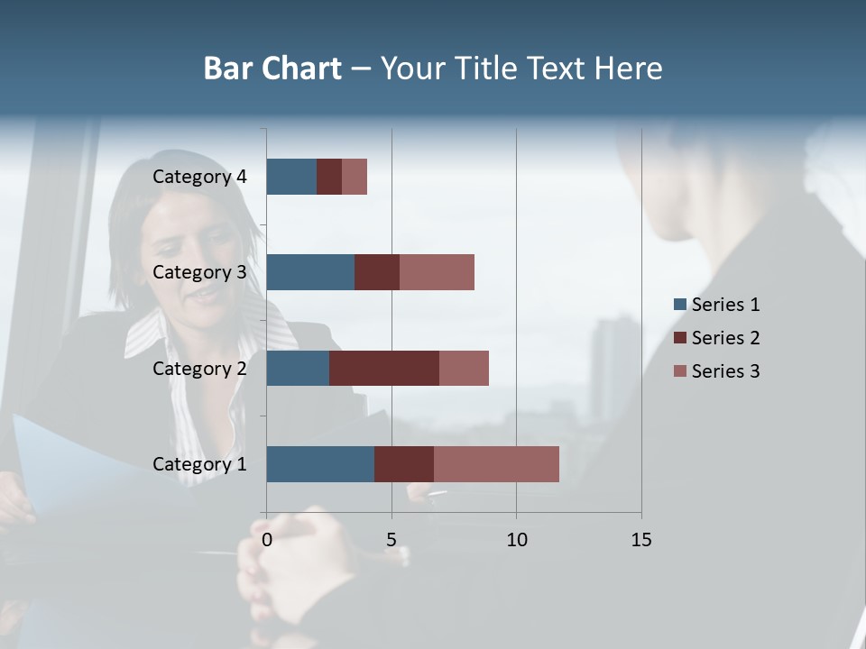 White Conditioner Equipment PowerPoint Template
