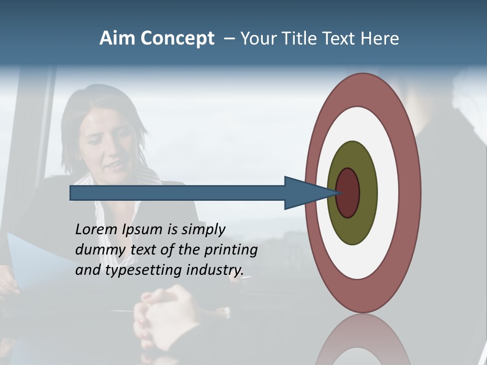 White Conditioner Equipment PowerPoint Template