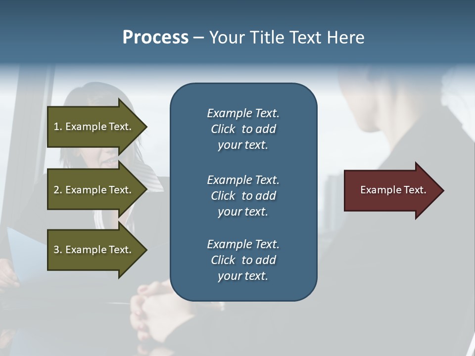 White Conditioner Equipment PowerPoint Template