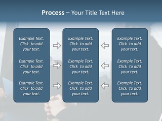 White Conditioner Equipment PowerPoint Template
