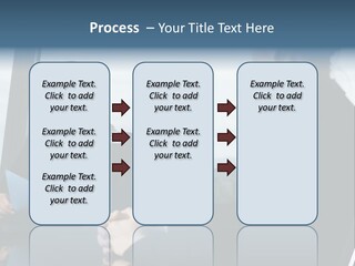 White Conditioner Equipment PowerPoint Template