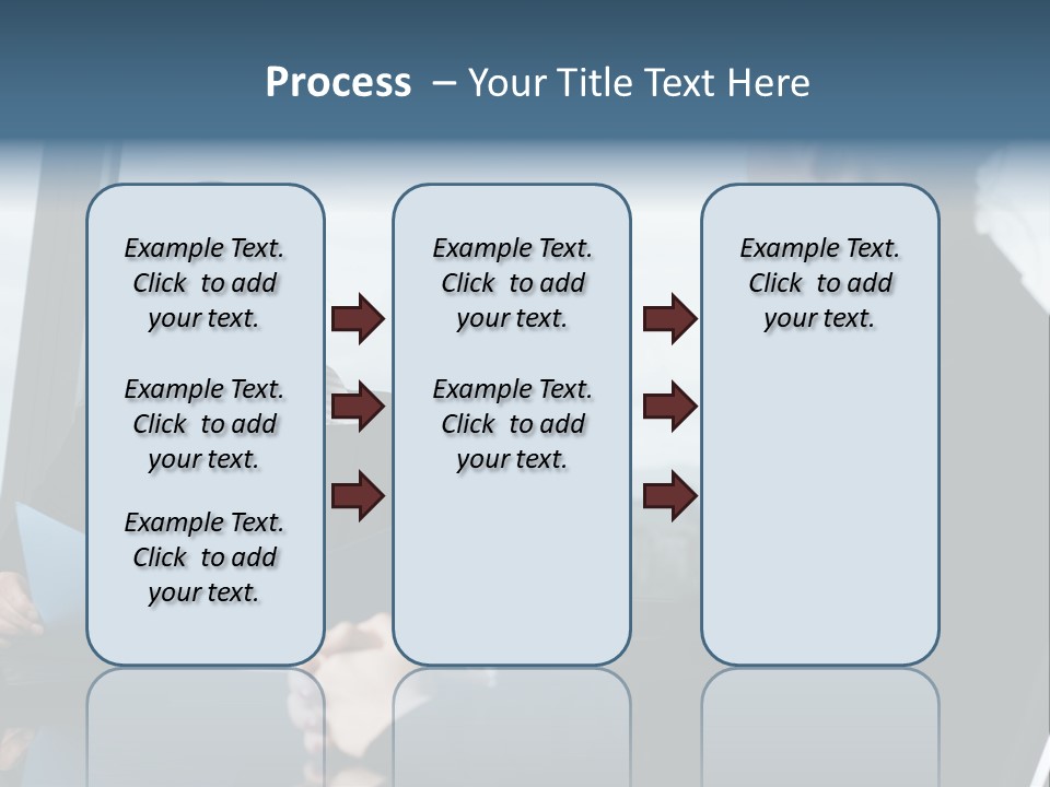 White Conditioner Equipment PowerPoint Template