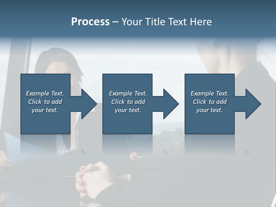 White Conditioner Equipment PowerPoint Template