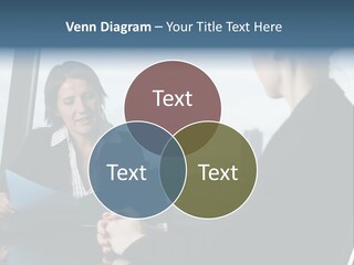 White Conditioner Equipment PowerPoint Template