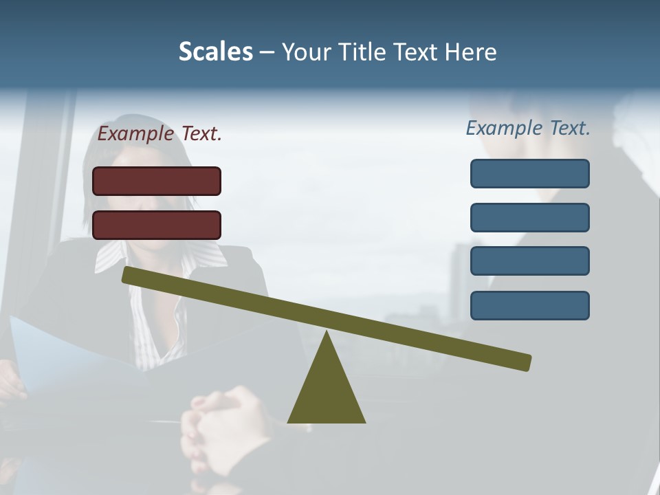 White Conditioner Equipment PowerPoint Template