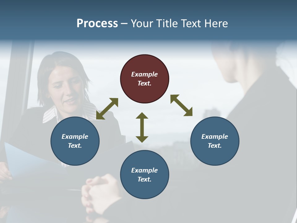 White Conditioner Equipment PowerPoint Template