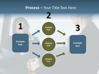 White Conditioner Equipment PowerPoint Template