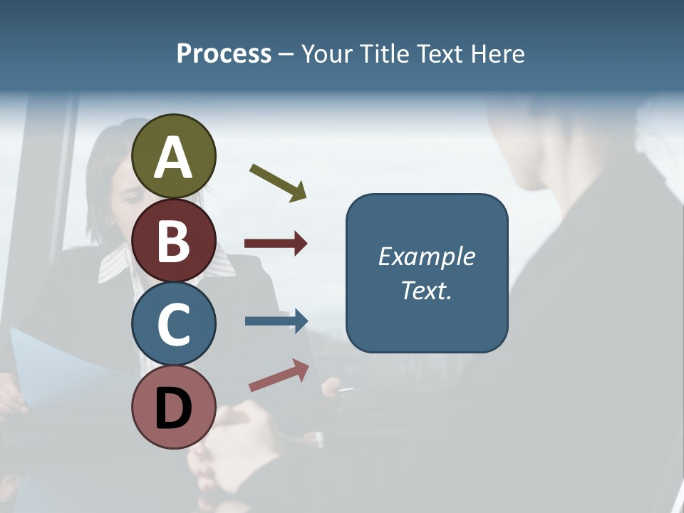 White Conditioner Equipment PowerPoint Template