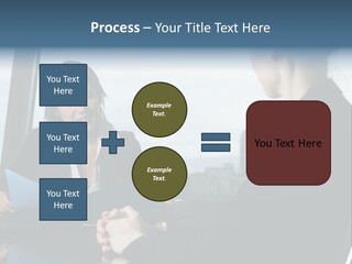 White Conditioner Equipment PowerPoint Template