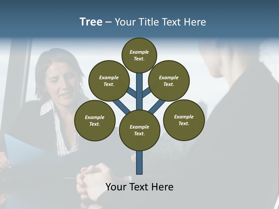 White Conditioner Equipment PowerPoint Template