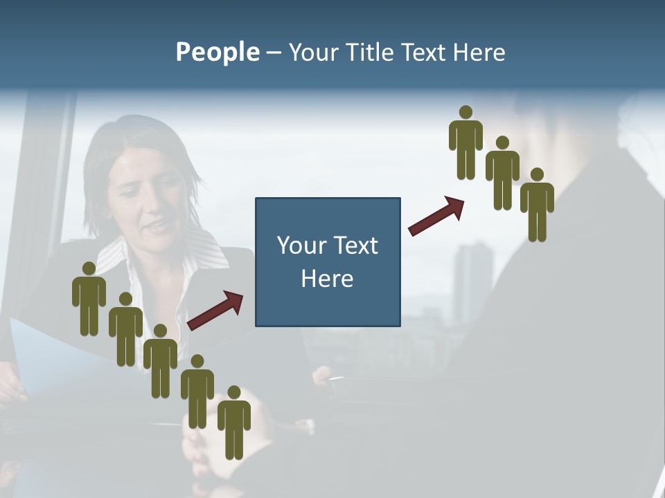 White Conditioner Equipment PowerPoint Template