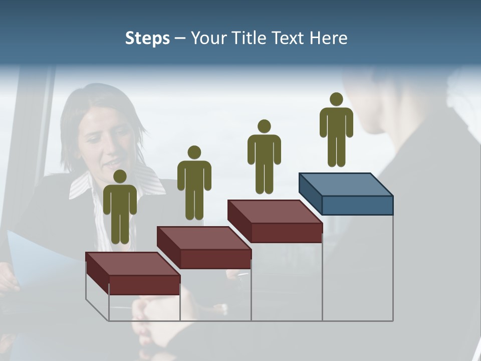 White Conditioner Equipment PowerPoint Template