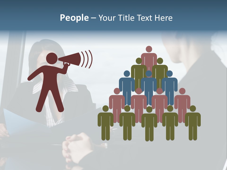 White Conditioner Equipment PowerPoint Template