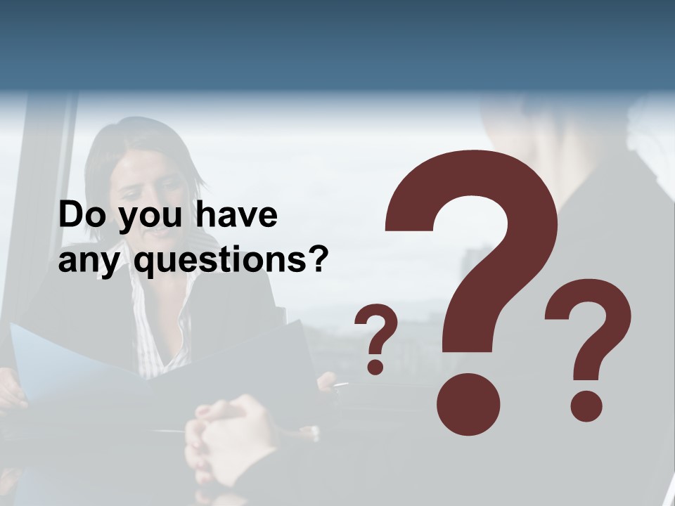 White Conditioner Equipment PowerPoint Template