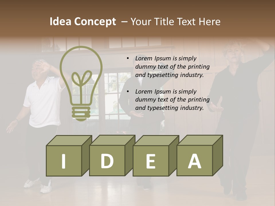 Ventilation Climate Switch PowerPoint Template