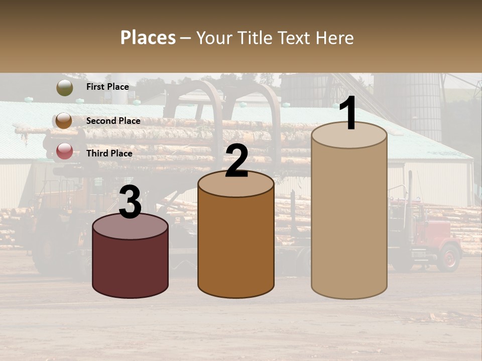 Energy House Temperature PowerPoint Template