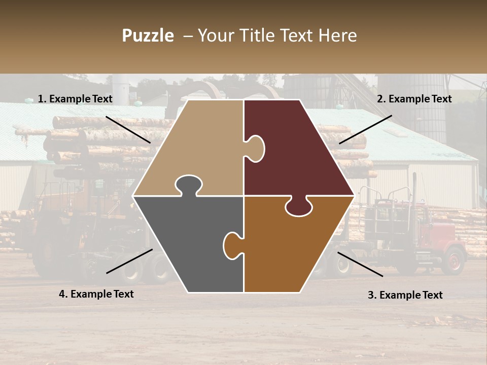 Energy House Temperature PowerPoint Template