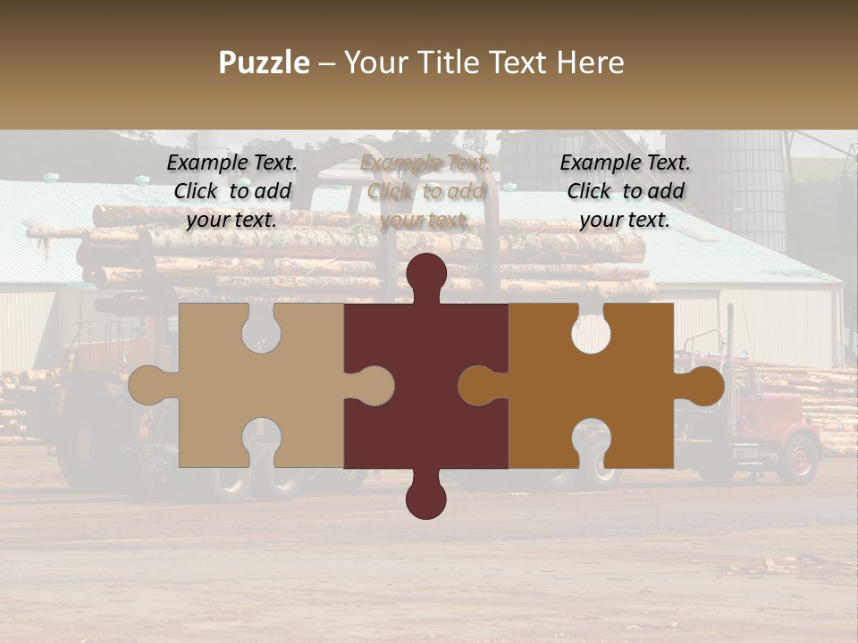 Energy House Temperature PowerPoint Template