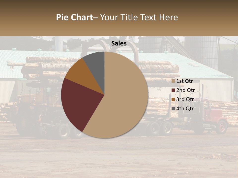 Energy House Temperature PowerPoint Template