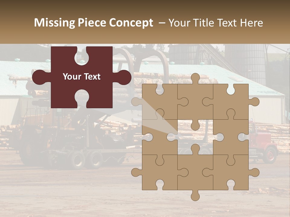 Energy House Temperature PowerPoint Template