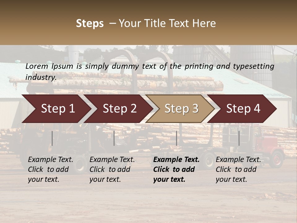 Energy House Temperature PowerPoint Template