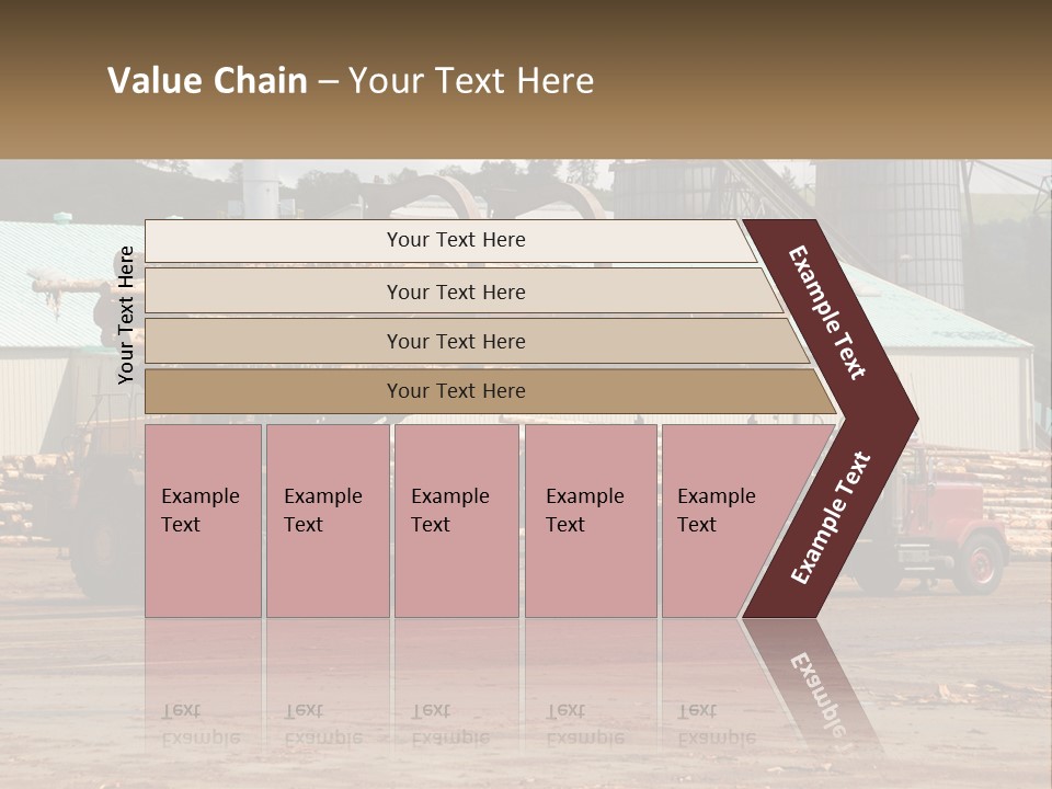 Energy House Temperature PowerPoint Template