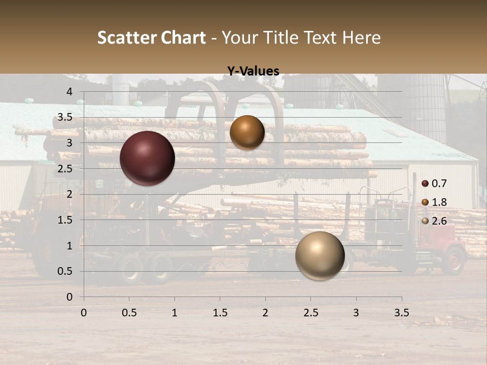 Energy House Temperature PowerPoint Template