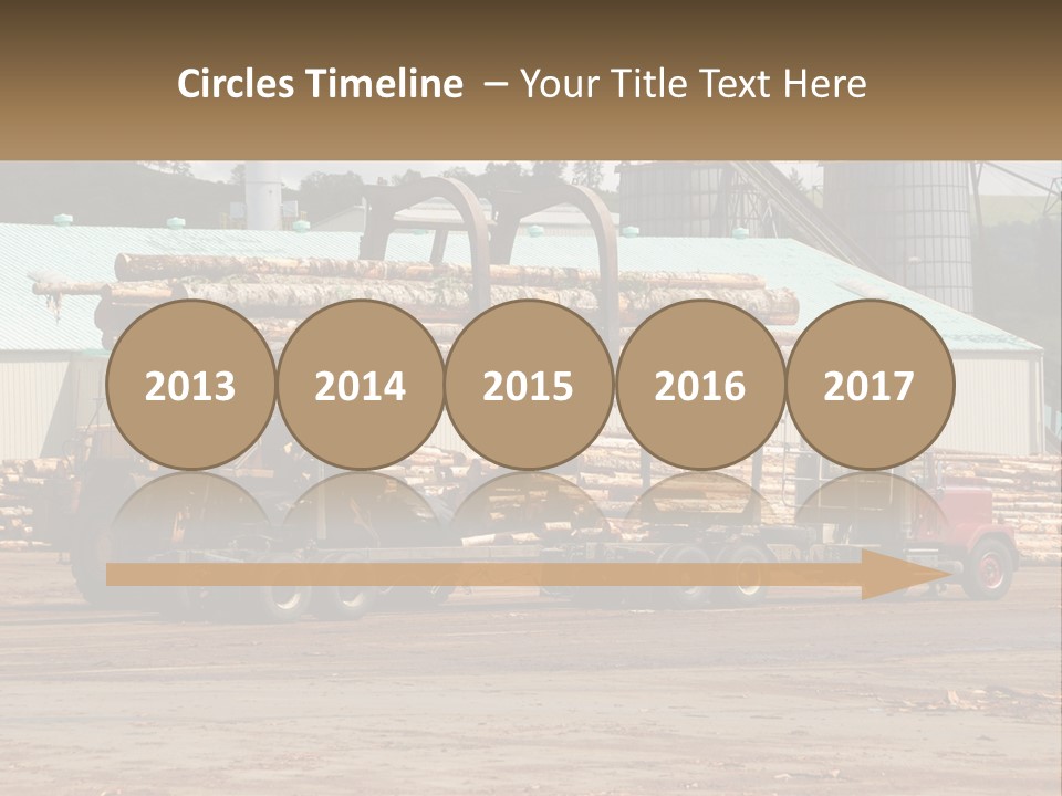 Energy House Temperature PowerPoint Template