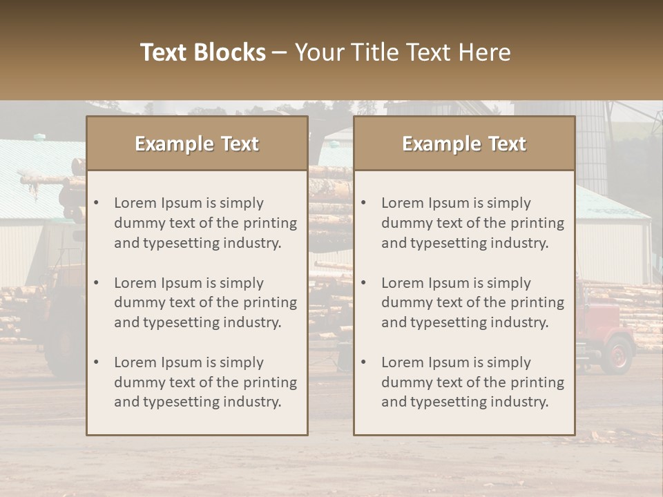 Energy House Temperature PowerPoint Template