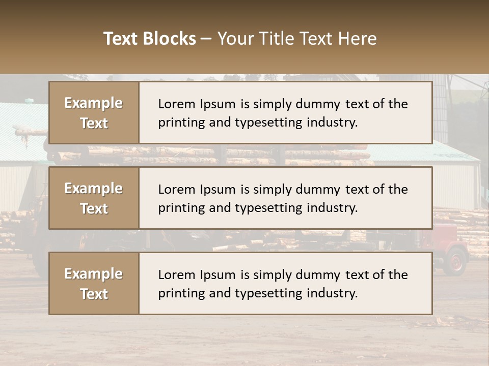 Energy House Temperature PowerPoint Template
