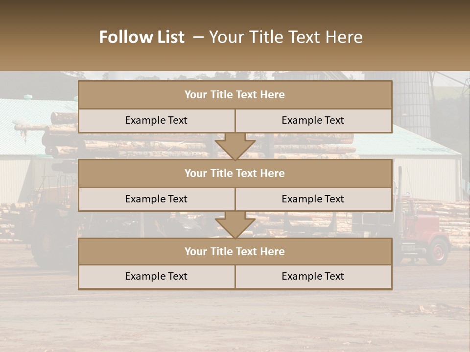 Energy House Temperature PowerPoint Template