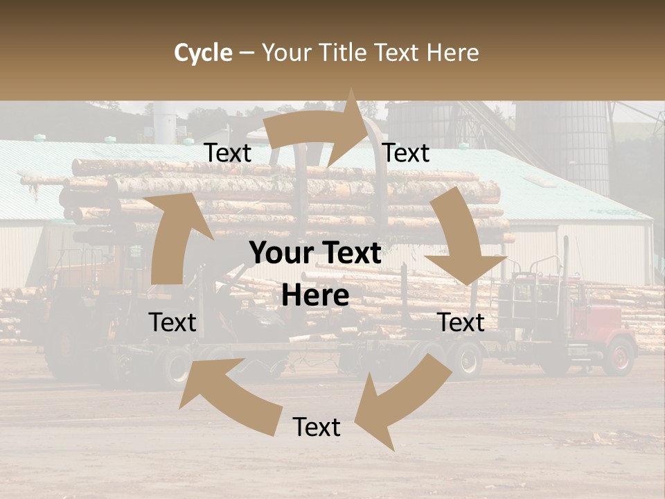 Energy House Temperature PowerPoint Template