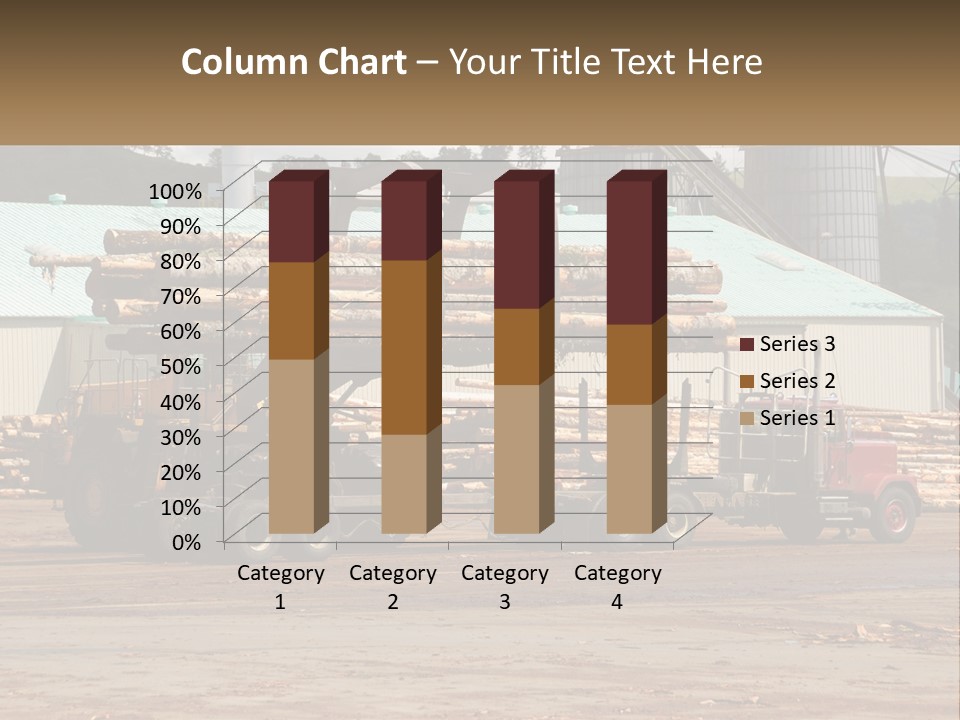 Energy House Temperature PowerPoint Template