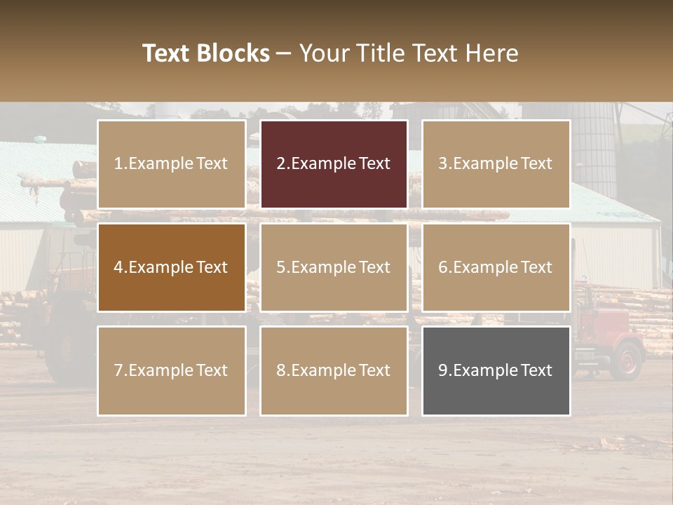 Energy House Temperature PowerPoint Template