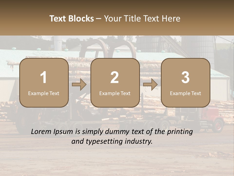 Energy House Temperature PowerPoint Template