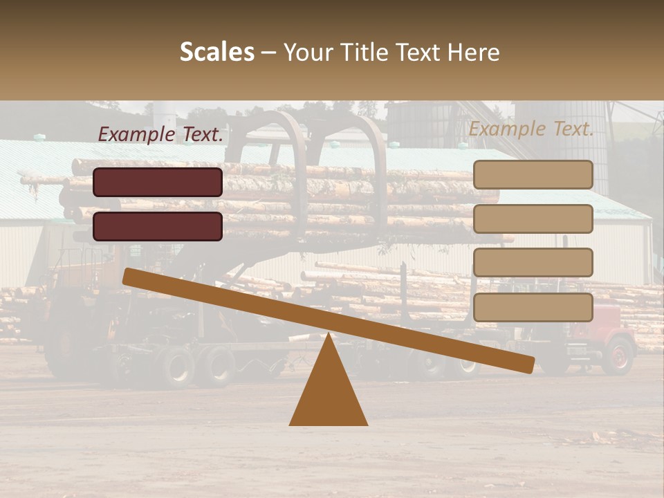 Energy House Temperature PowerPoint Template