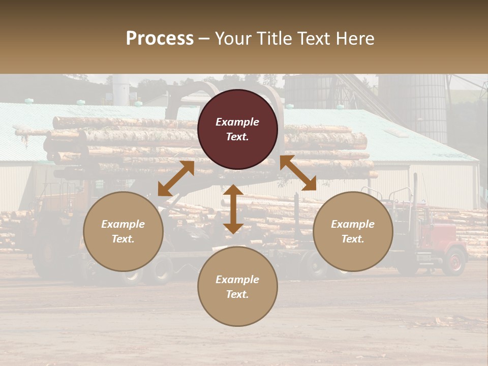 Energy House Temperature PowerPoint Template