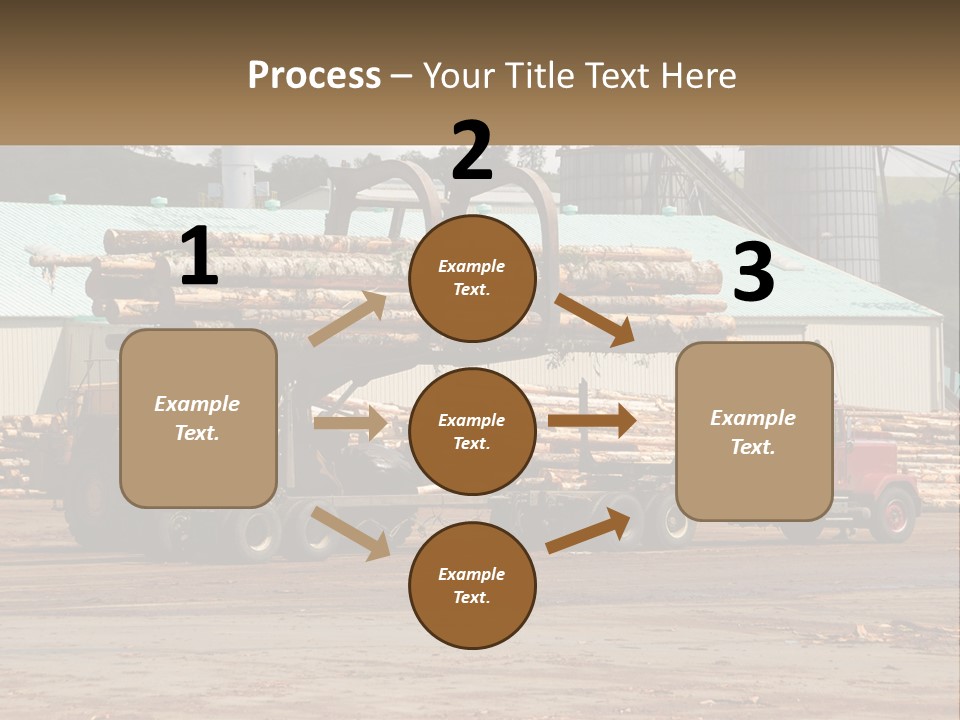 Energy House Temperature PowerPoint Template
