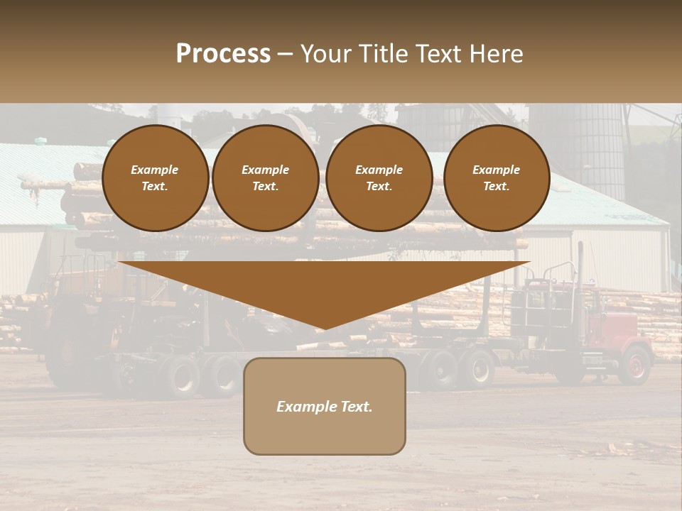 Energy House Temperature PowerPoint Template