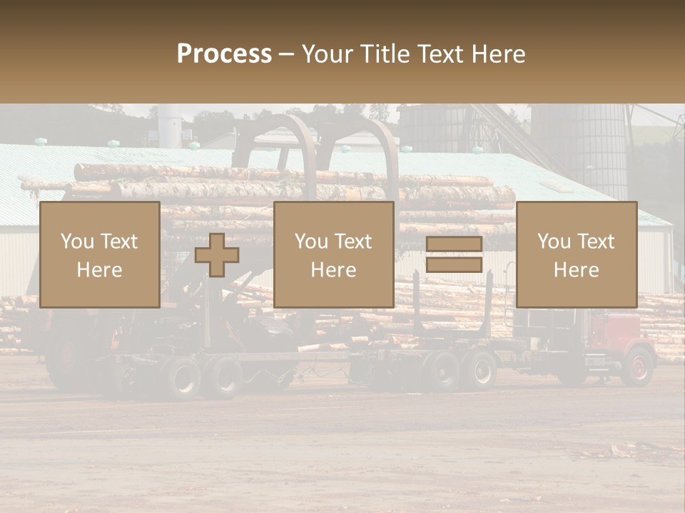 Energy House Temperature PowerPoint Template