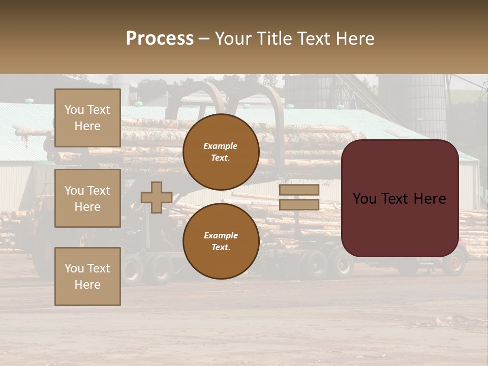 Energy House Temperature PowerPoint Template