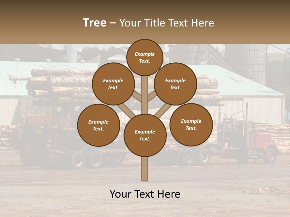 Energy House Temperature PowerPoint Template
